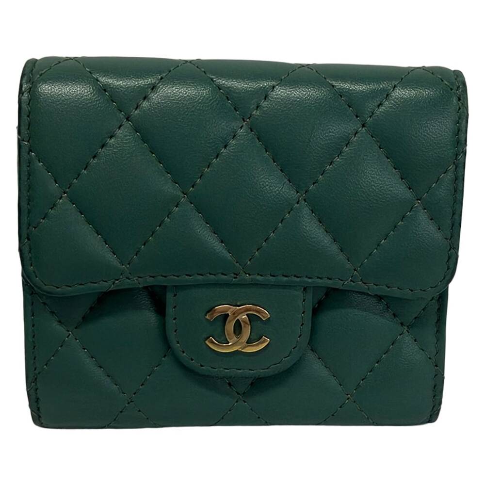 Chanel Matelasse Trifold Wallet